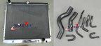 Radiator & Black Hoses for Landcruiser VDJ200R 200 Series 4.5TD V8 Diesel (07-15)