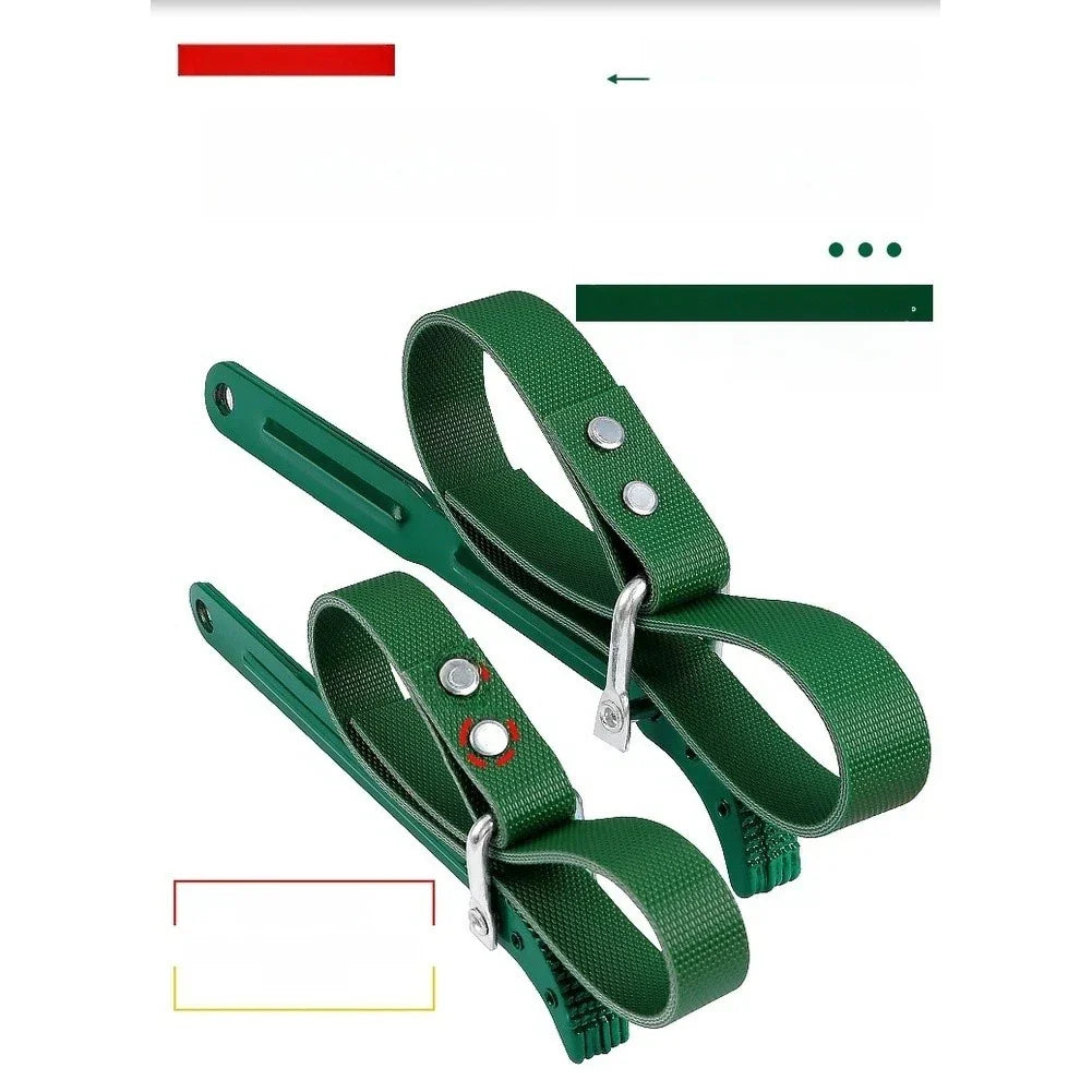 Oil Filter Wrench with Strong Belt Mechanism for Secure Filter Removal