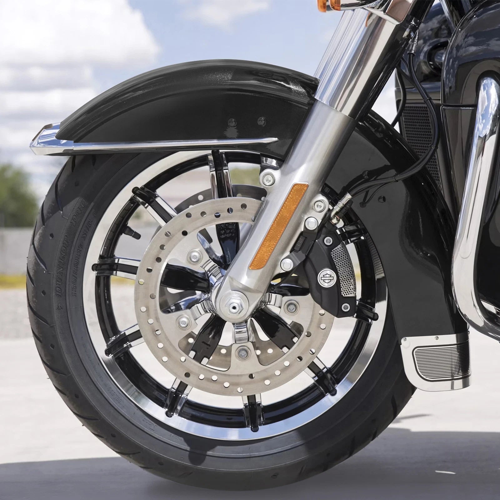 Unpainted Front Fender for Harley Touring Electra Tri Glide Road King (1989–2013)