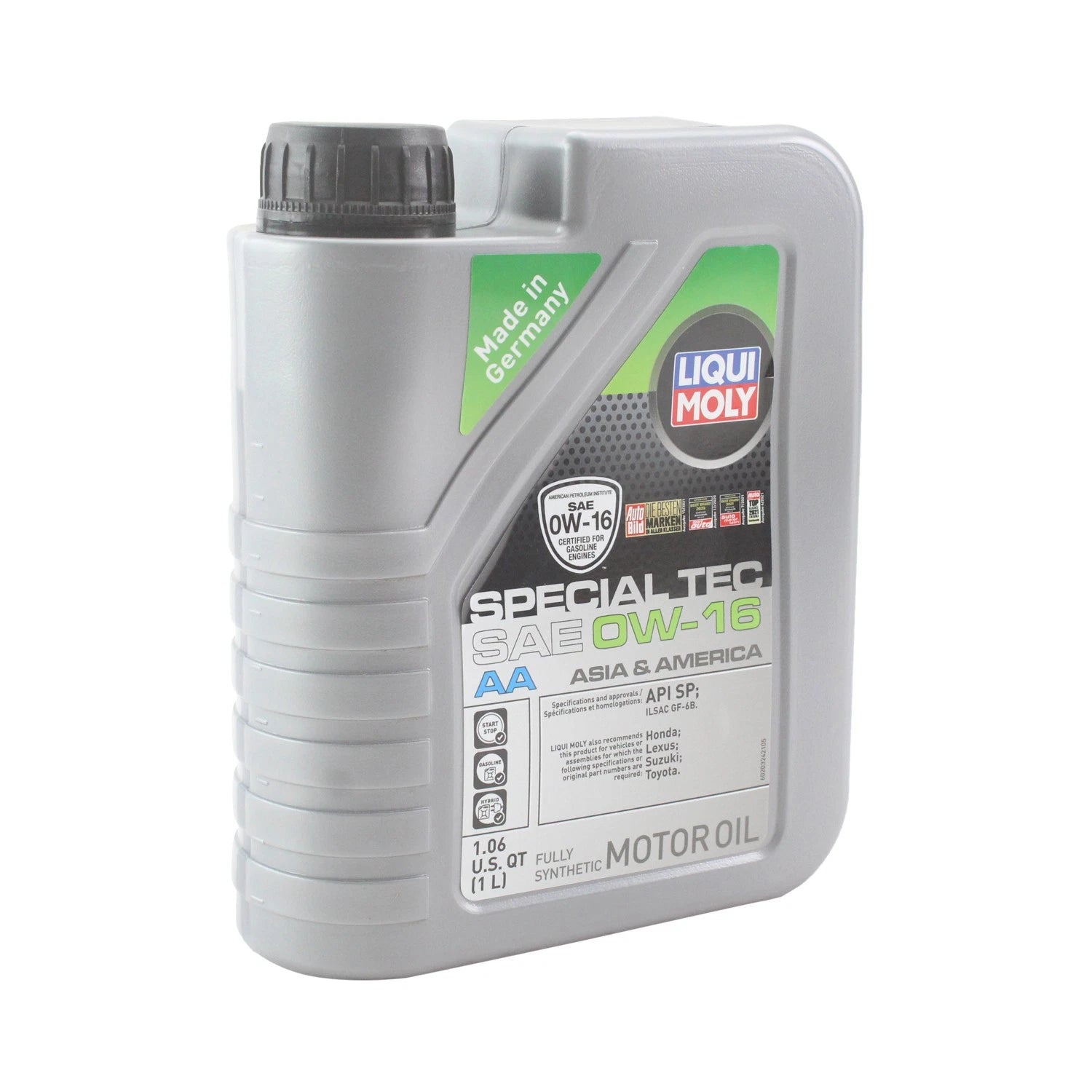 Liqui Moly 20324 Engine Motor Oil 0W-16 for Various Makes Models (1 L)