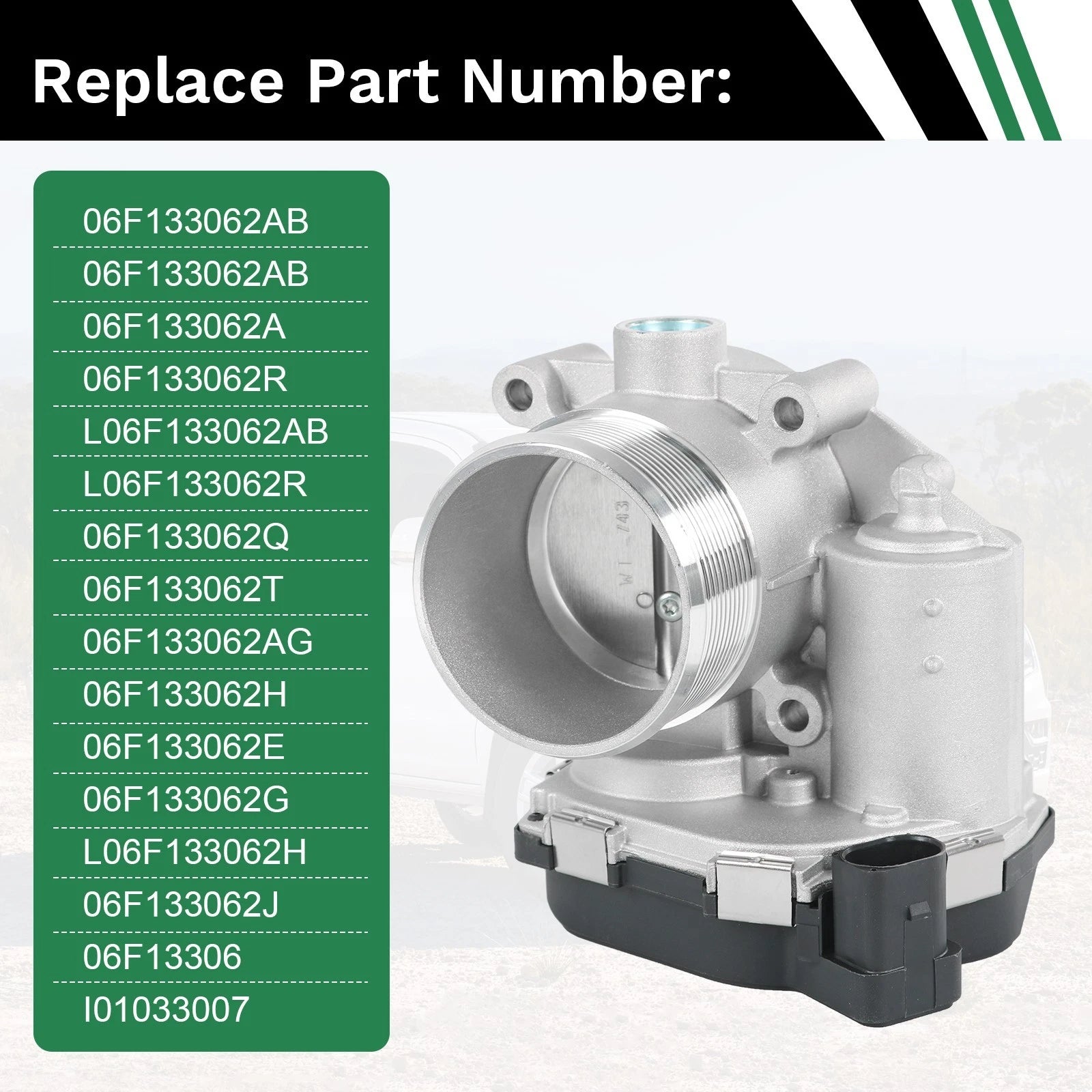Throttle Body for Audi A4 Q5 VW CC Jetta Passat 2.0T (2006-2016)