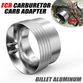 Aluminum Keihin FCR Carburetor Adapter for Honda TRX450R TRX450ER Yamaha YFZ450 (2004–2009)