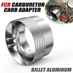 Aluminum Keihin FCR Carburetor Adapter for Honda TRX450R TRX450ER Yamaha YFZ450 (2004–2009)