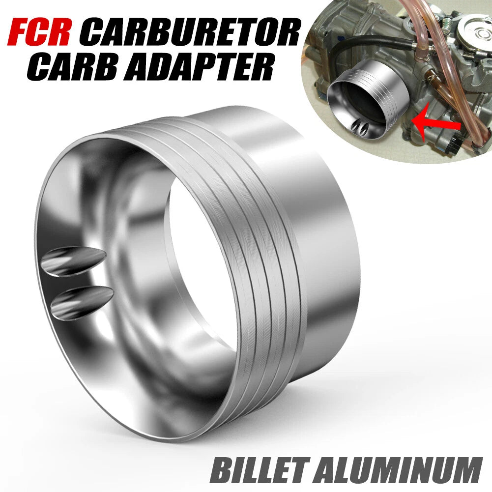 Aluminum Keihin FCR Carburetor Adapter for Honda TRX450R TRX450ER Yamaha YFZ450 (2004–2009)