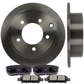 Rear Disc Rotors + Brake Pads for Jeep Patriot Compass Dodge Avenger