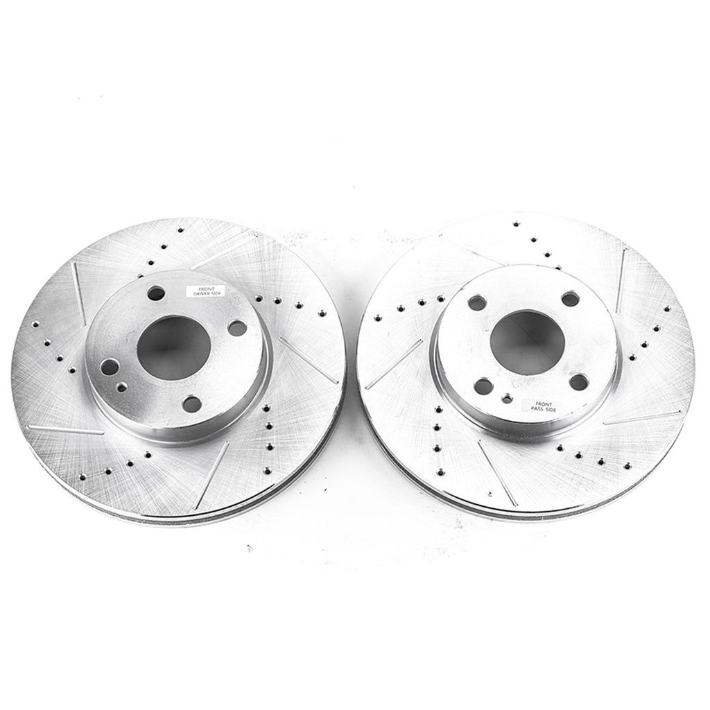 2X Brake Discs for Toyota Yaris iA (2016)