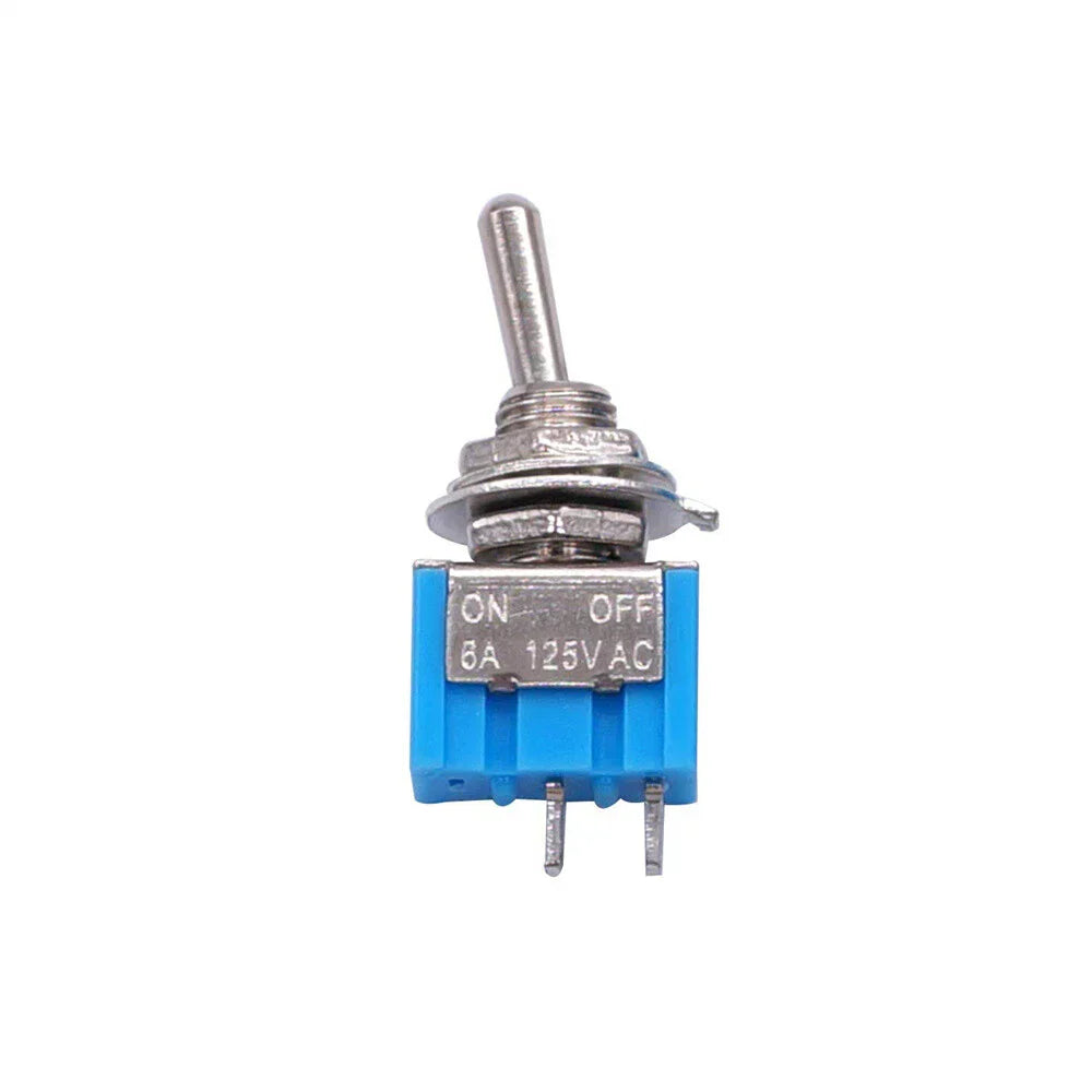 Mini Toggle Switch 2 Position ON/OFF 6A 125V for Various Models