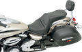 SADDLEMEN Explorer Seat for Yamaha XVS950 (without Backrest, Black)