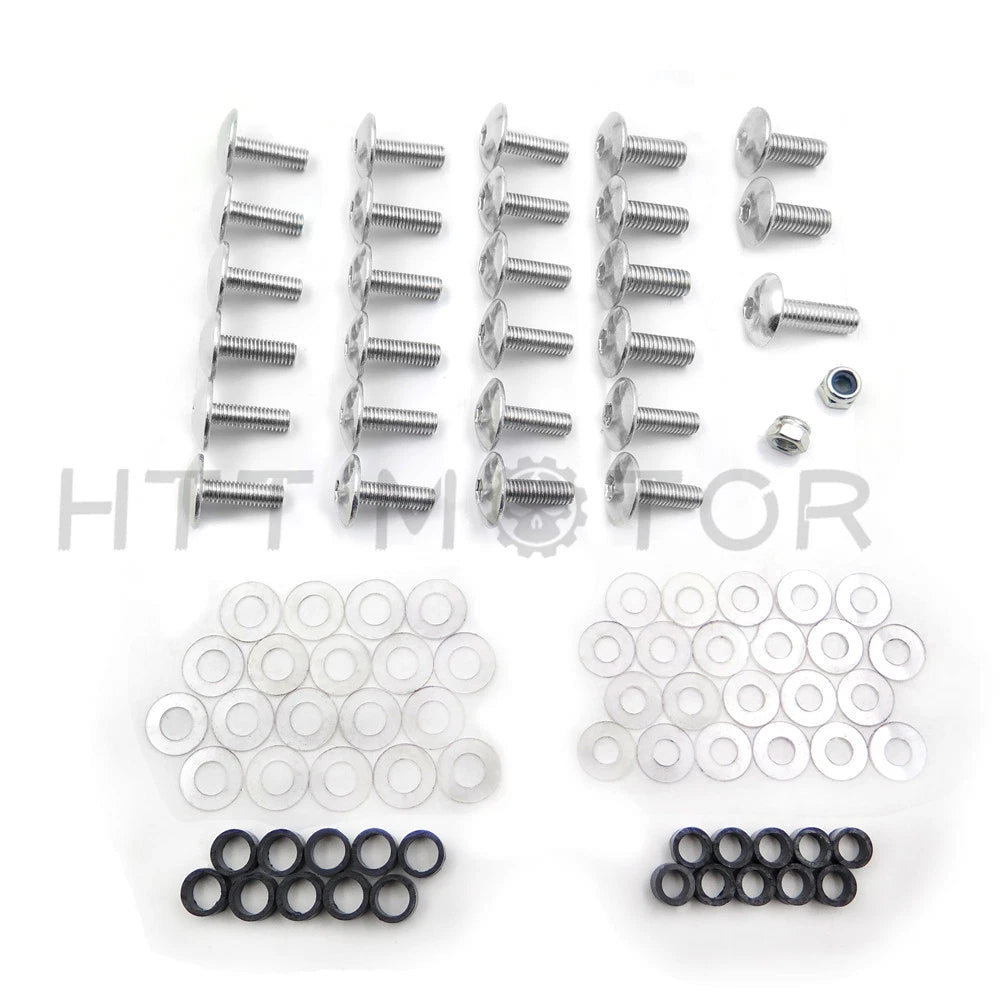 Aluminum Fairing Bolt Kit for Honda CBR 954RR (2002–2003) & 900RR (1993–1999)