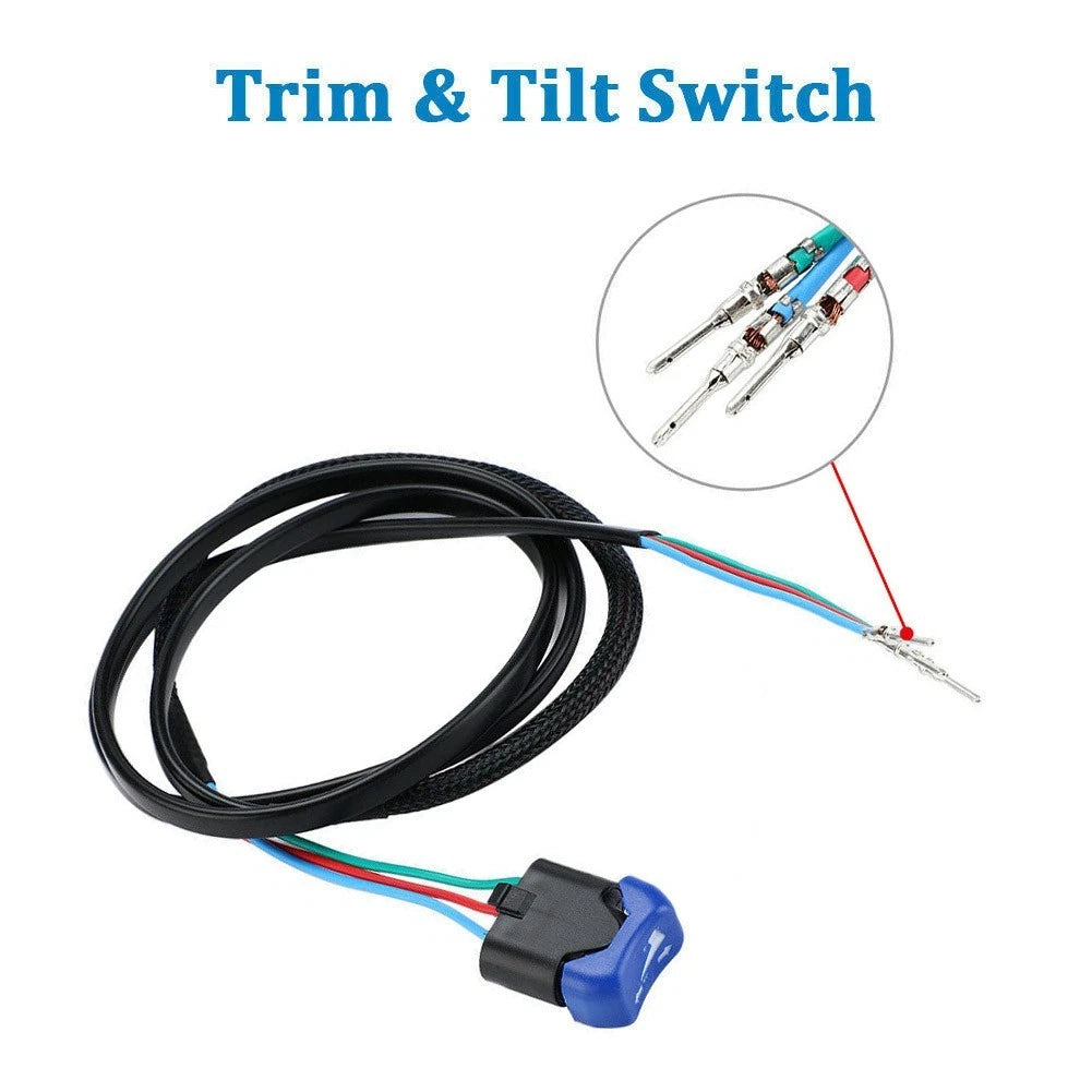 Trim Tilt Switch for Johnson Evinrude OMC Outboard Motor (5006358)