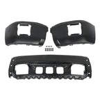 Front Bumper Face Bar for GMC Sierra 1500 (2014–2015) Black Steel