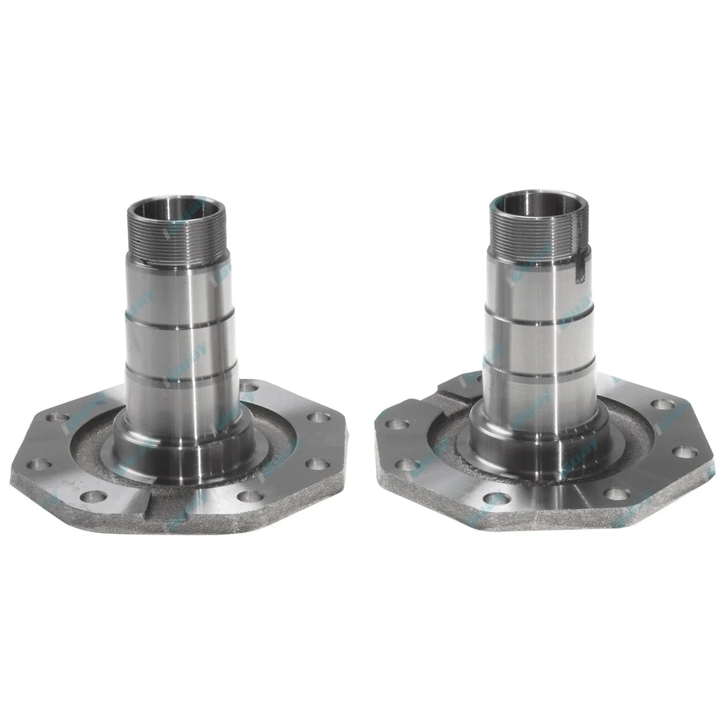 2 x Front Steering Knuckle Spindles for Landcruiser 1990~12 4x4 Petrol + Diesel