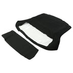 Convertible Soft Top for Fiat 124 (1966–1979) Black Sailcloth Vinyl