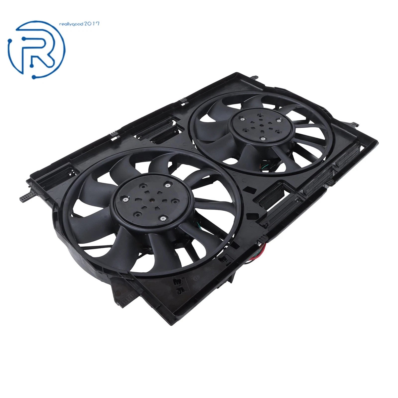 Radiator Cooling Fan Assembly with Brushless Motor for Audi Q7 (2017–2019)
