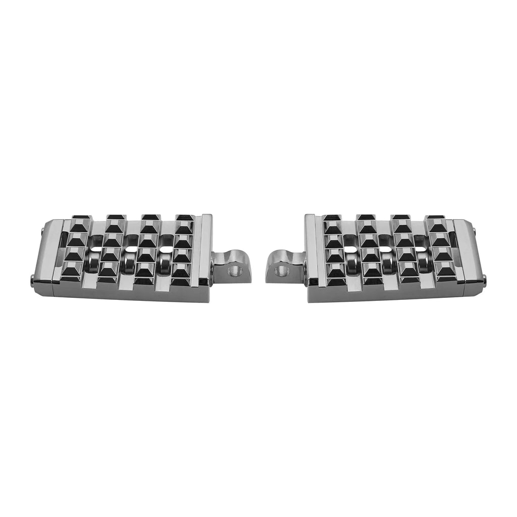 Chrome Footpegs for Harley Touring Street Road Glide Softail Fatboy