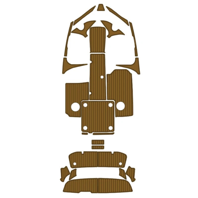 Traction Mats for Yamaha AR 190 (Teak Look)