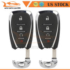 2X Key Entry Remote Fob for Chevrolet Volt Sonic Equinox (2016–2019)