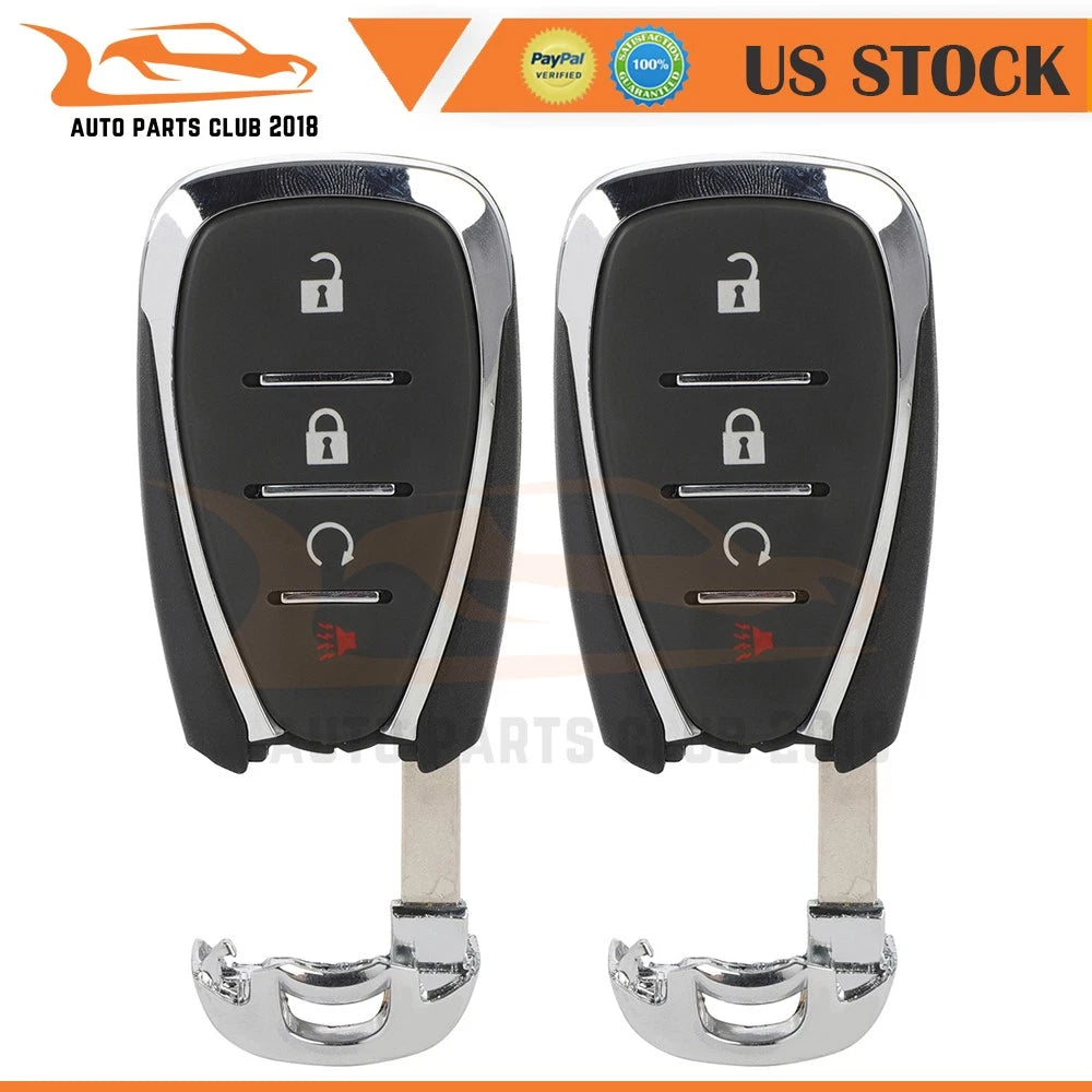 2X Key Entry Remote Fob for Chevrolet Volt Sonic Equinox (2016–2019)