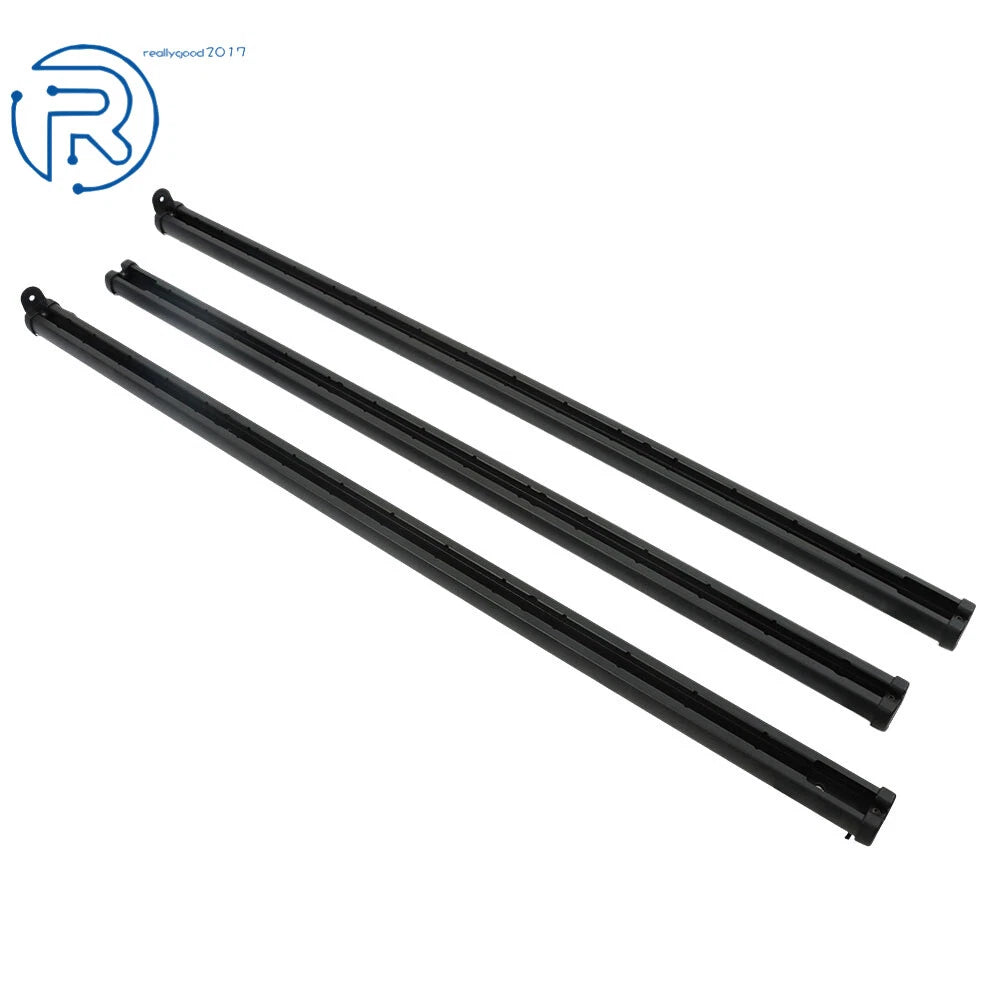 Black Side Rails for Jeep Gladiator (2020-2023)