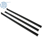 Black Side Rails for Jeep Gladiator (2020-2023)
