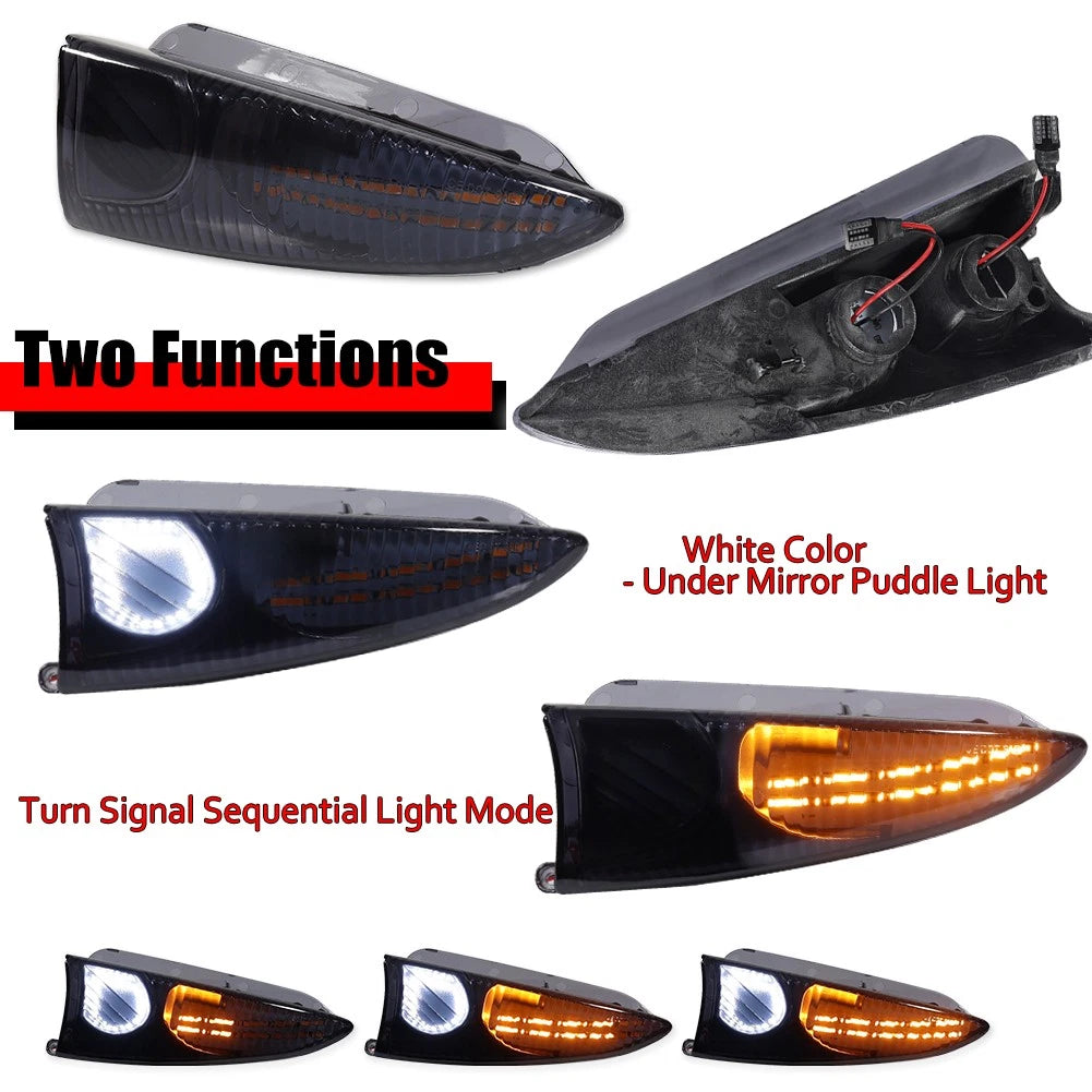 Dynamic LED Side Mirror Signal Light for Ford Expedition, Lincoln Navigator