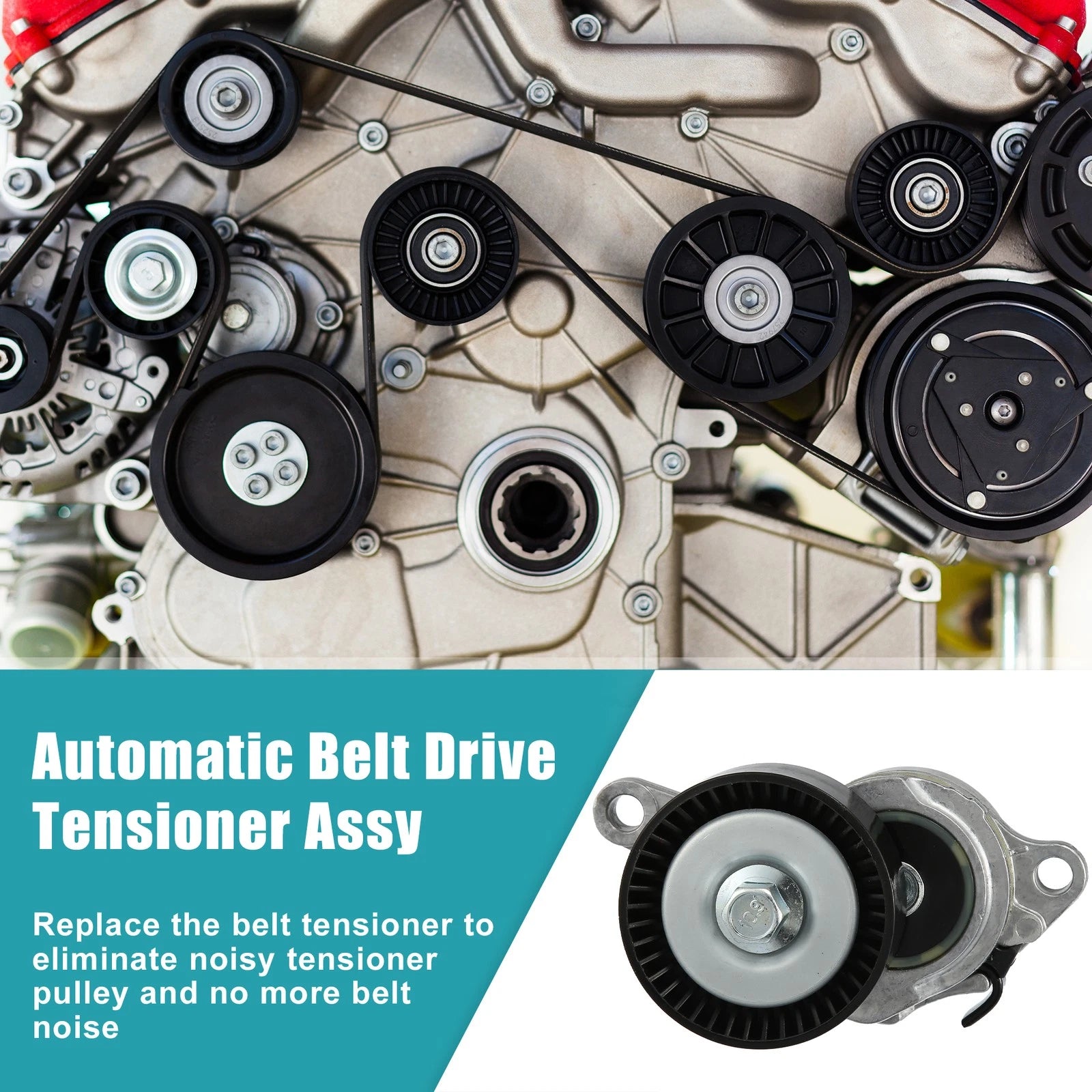 Belt Tensioner Pulley Assembly for Suzuki SX4 Grand Vitara (2006–2014) 1754054L00