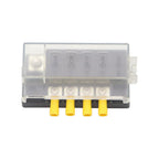 4-Way 100A Fuse Box Block w/ Terminal Connectors for Car Truck (12-32V)