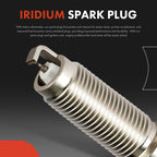 Set of 8 Ignition Coils & 16 Iridium Spark Plugs for Chrysler