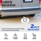 Towing Hitch Receiver Class 3 for Chevy Astro GMC Safari (1985-2005)
