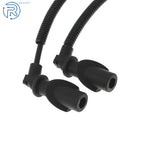 2X Ignition Coil Spark Plug Cap & Wire for Polaris RZR XP (2008-2014)