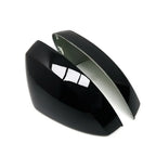 Gloss Black Side Mirror Cap Covers for Audi A3/S3 8V (2015–2021)