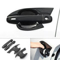 Set of 4 Carbon Fiber Front Door Handle Covers for Toyota C-HR (2017–2022)
