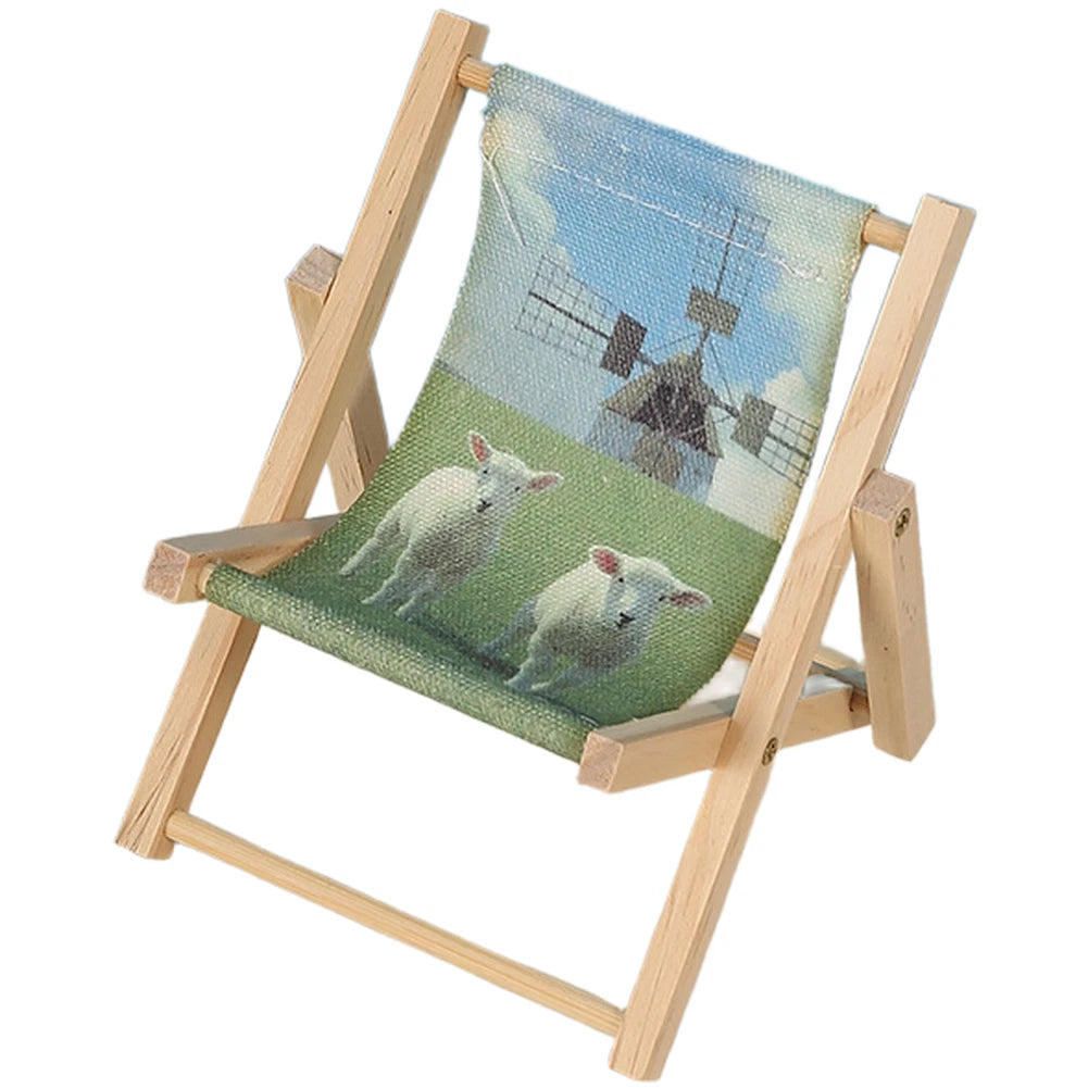 Adjustable Phone Stand for Compact Wooden Beach Chair (2023–2023)