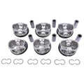 Set of 6 Engine Piston Rings for Land Rover Range Rover LR4 (2010–2012)