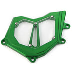 Aluminum Front Sprocket Cover Chain Guard for Kawasaki Ninja ZX10R (2011–2017) Green