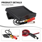 5" Waterproof Rear View System for Car (Professional Grade)