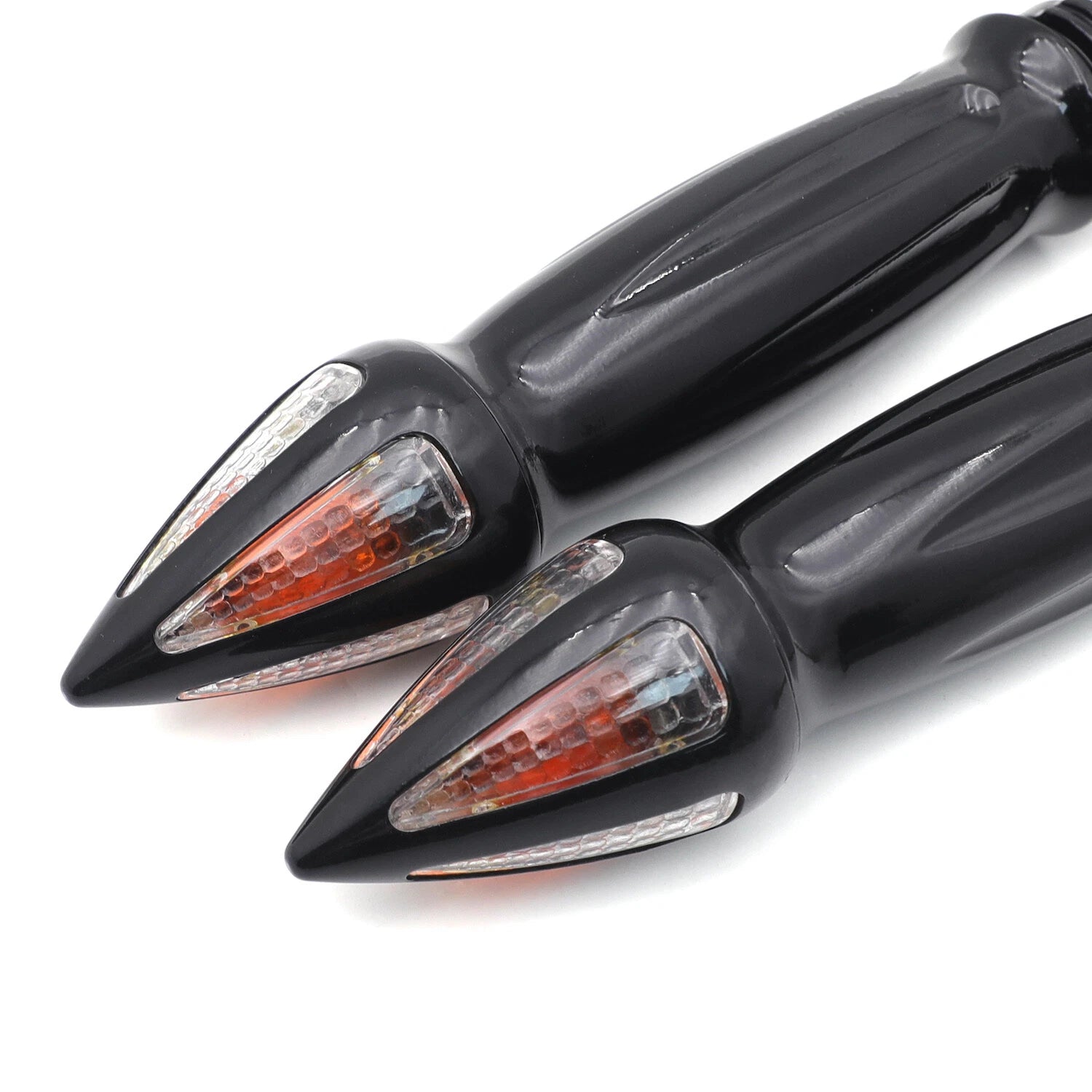 Hand Grips with Turn Signal for Harley Road King/Dyna/Fat Boy/Sportster (1" 25mm)