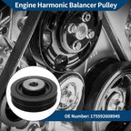Engine Harmonic Balancer Crank Pulley for Subaru Legacy (No. 12305AA251)