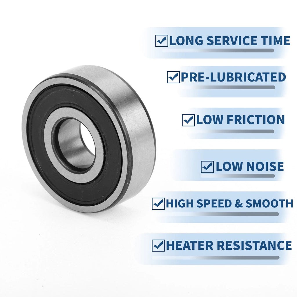 Deep Groove Ball Bearing 6302VV for Scooter Skateboard Wheel (15x42x13mm)