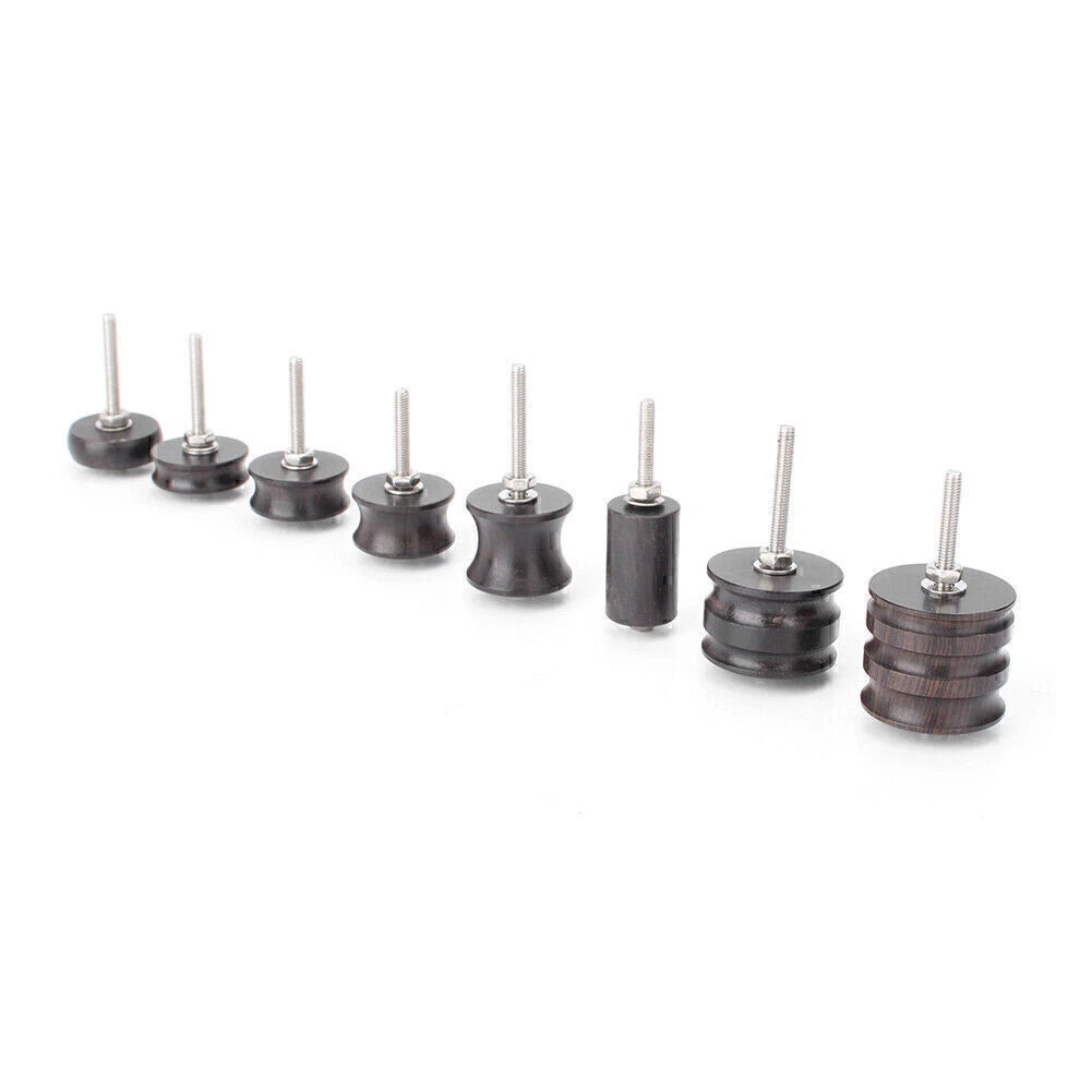 Edge Burnisher Slicker for Multi-Size Blackwood Leather Craft