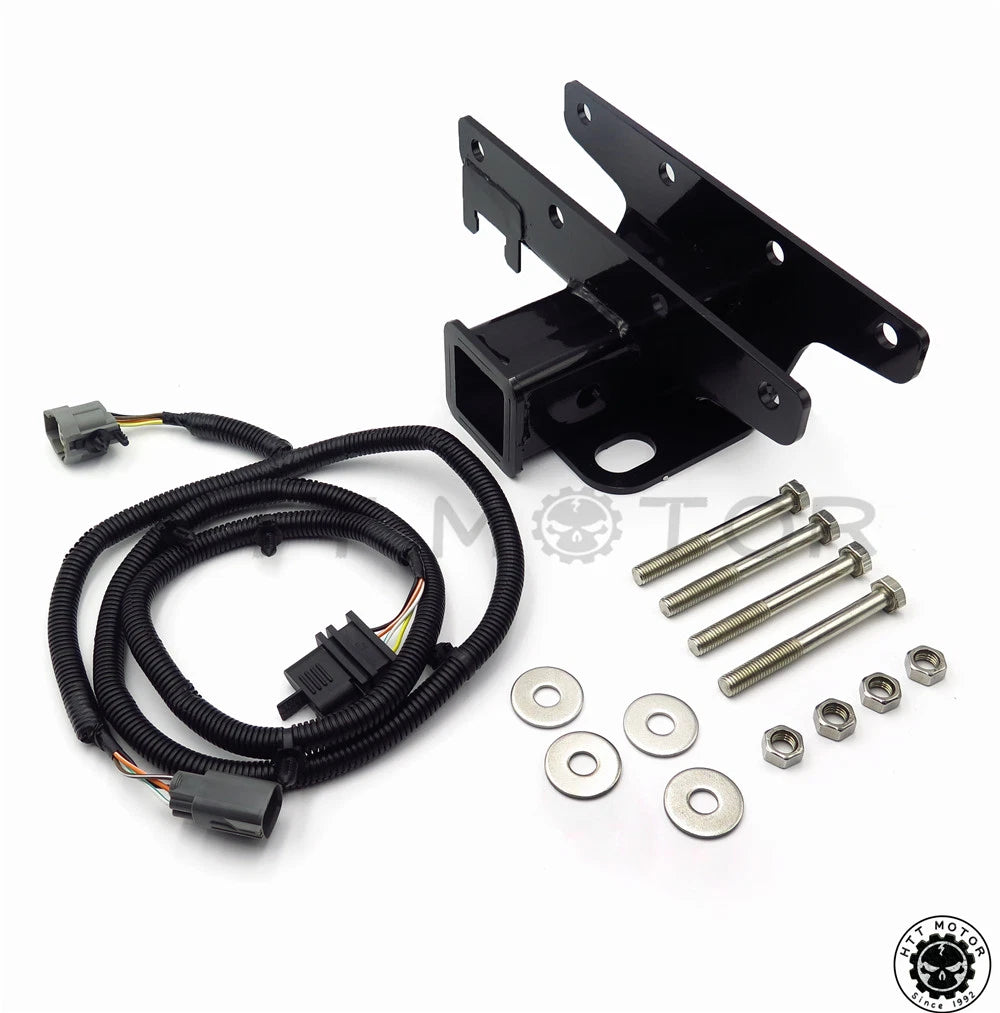Receiver Hitch and Wire Kit for Jeep Wrangler JK (2007–2017)