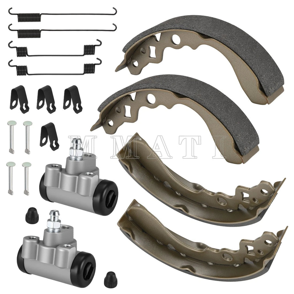 Front Brake Wheel Cylinder Shoes Kit for Suzuki QuadRunner 250 (1987–1998)