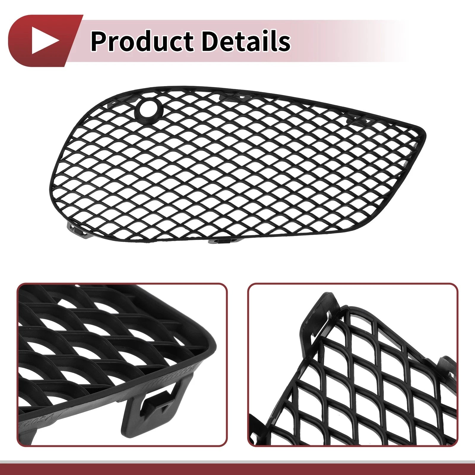 1 Pc Fog Light Grill for Mercedes-Benz C350e (2016–2018) No. 2058852623