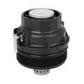Black Oil Filter Cap Cover 15650-38020 for Toyota 4Runner FJ Tundra (2003–2023)