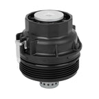Black Oil Filter Cap Cover 15650-38020 for Toyota 4Runner FJ Tundra (2003–2023)