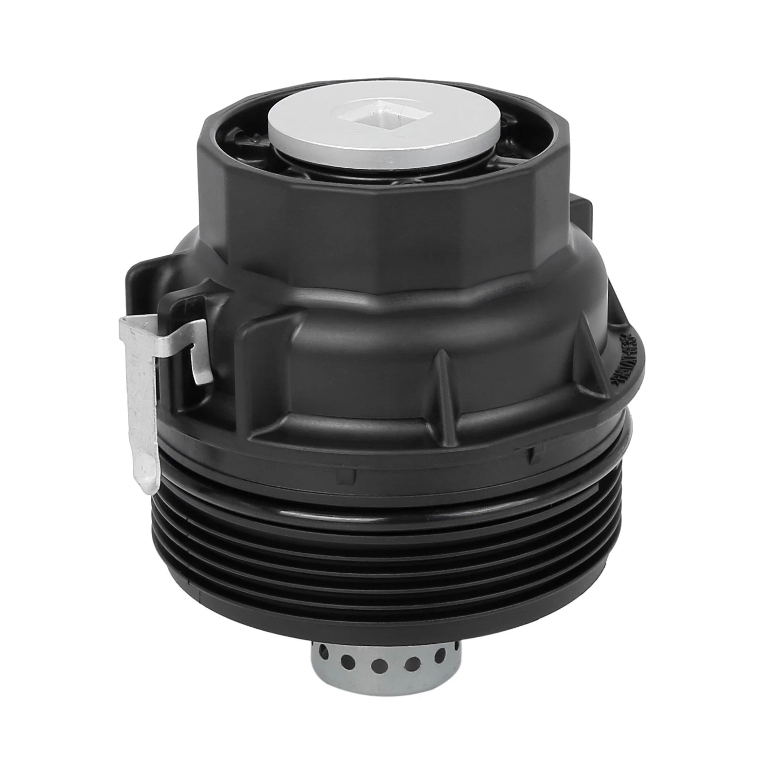 Black Oil Filter Cap Cover 15650-38020 for Toyota 4Runner FJ Tundra (2003–2023)