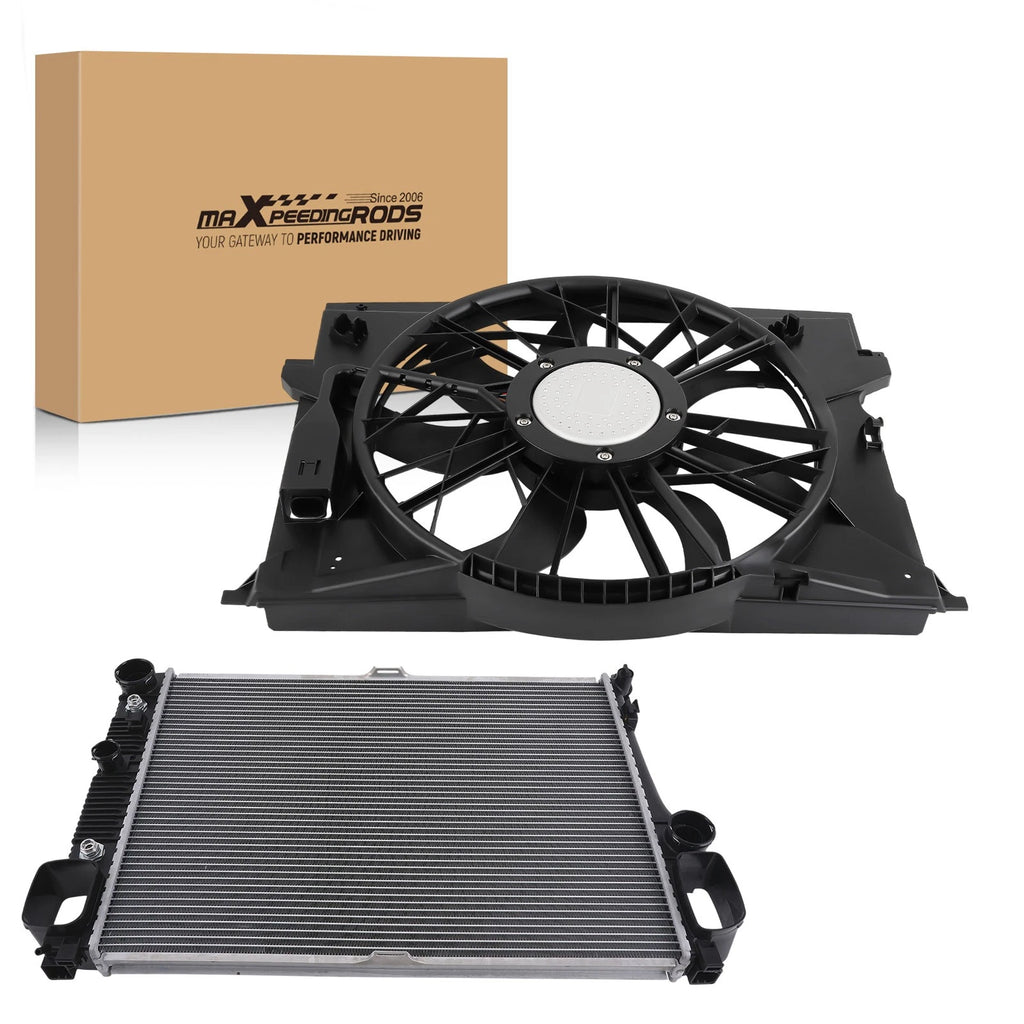 Radiator & Cooling Fan Assembly for Mercedes-Benz CLS55 AMG (2006)