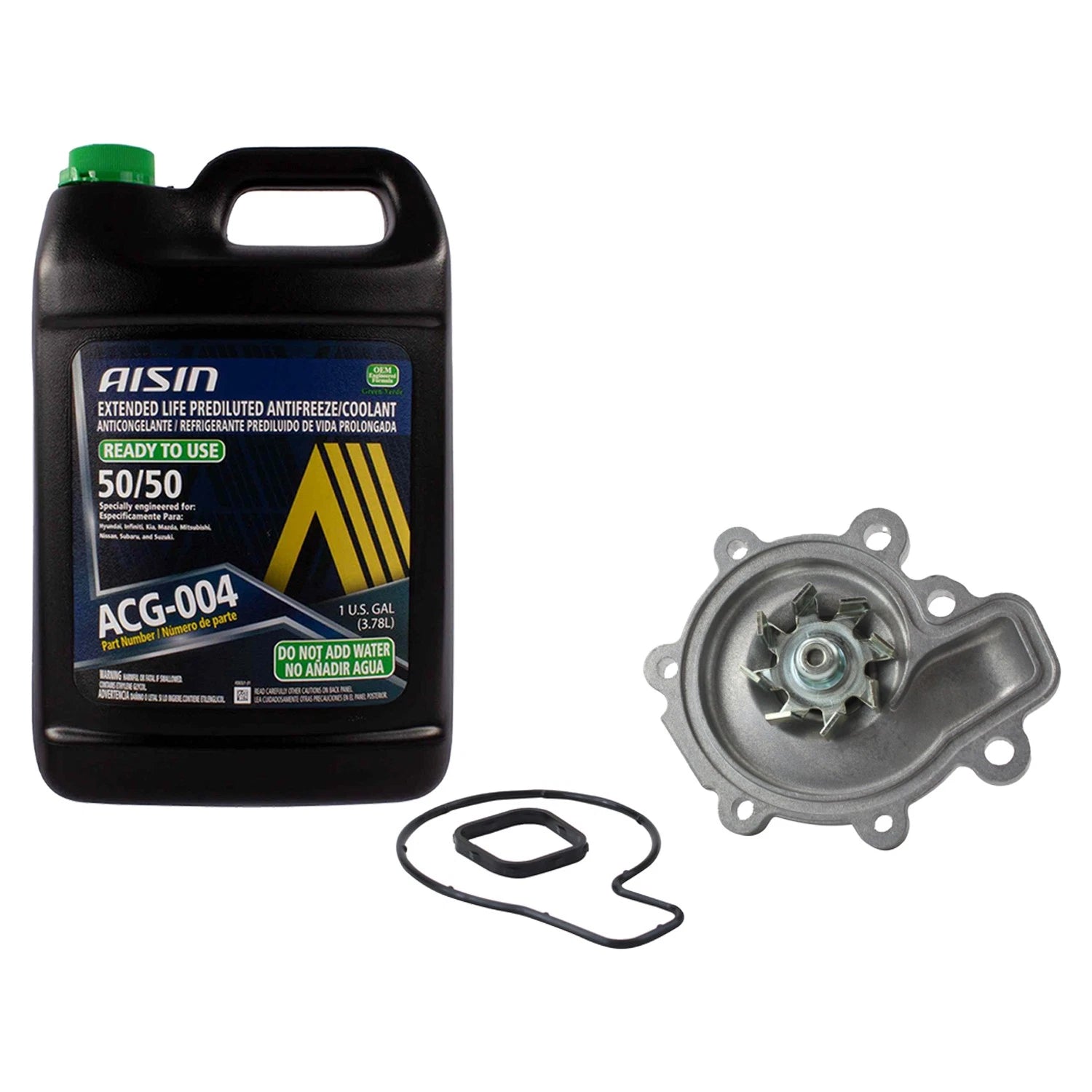 AISIN Water Pump Kit for Mazda CX-3, CX-50, CX-9 (2016–2023)