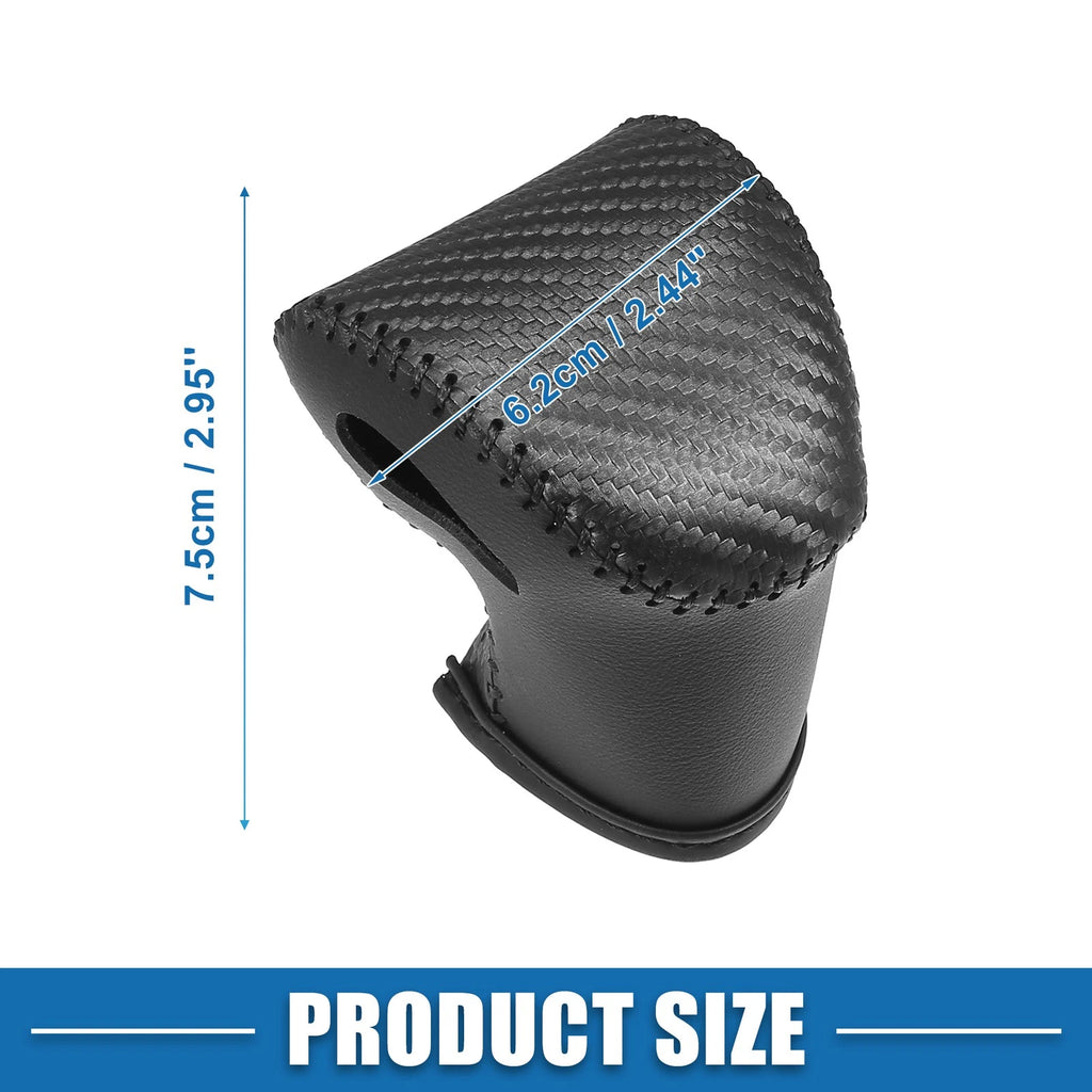 Gear Shifting Knob Cover for Kia Soul (2020–2023) Carbon Fiber Pattern 718844345873