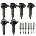 6X Ignition Coils + 6X Iridium Spark Plugs for Mazda CX-9 (2007–2015) / 6 (2009–2013) 3.7L